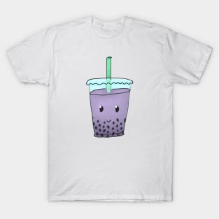 Cute Bubble Tea (Purple) T-Shirt